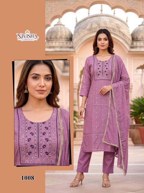 Desi kudi nivisha 3pcs kurtis wholesale
